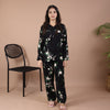 NOIR FLOWER SUMMER LINEN PJS