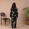 NOIR FLOWER SUMMER LINEN PJS