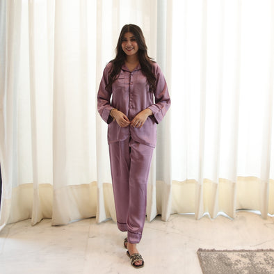 LILAC SILK PJS