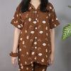 CAFFEINE SUMMER LINEN PJS