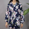 MIDNIGHT FLOWERS SUMMER LINEN PJS