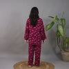 PLUM PETALS SUMMER LINEN PJS