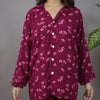 PLUM PETALS SUMMER LINEN PJS