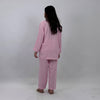BLUSH BOW LINEN PJS