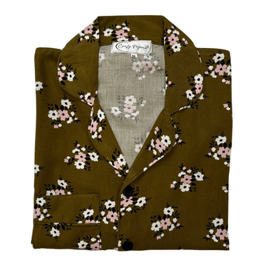 FOREST FLEUR SUMMER LINEN PJS