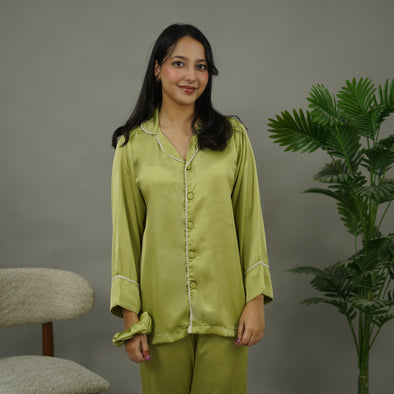 PISTACHIO PREMIUM LUXE SILK PJS