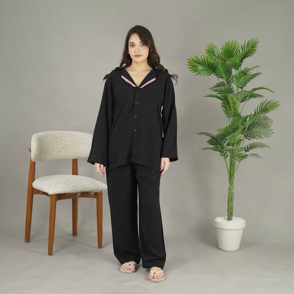 NOIR ROSETTE COMFY EDIT