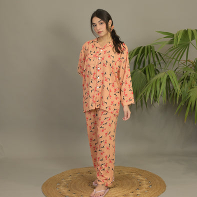 CHERRIES SUMMER LINEN PJS