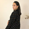 BLACK MULTI HEARTS SUMMER LINEN PJS