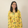 YELLOW LEAFY MATERNITY/MODEST PJS