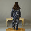 BLUE DAISIES SUMMER LINEN PJS