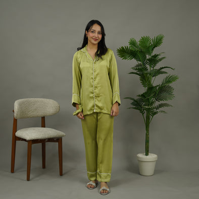 PISTACHIO PREMIUM LUXE SILK PJS