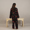 NOIR CHERRY SUMMER LINEN PJS