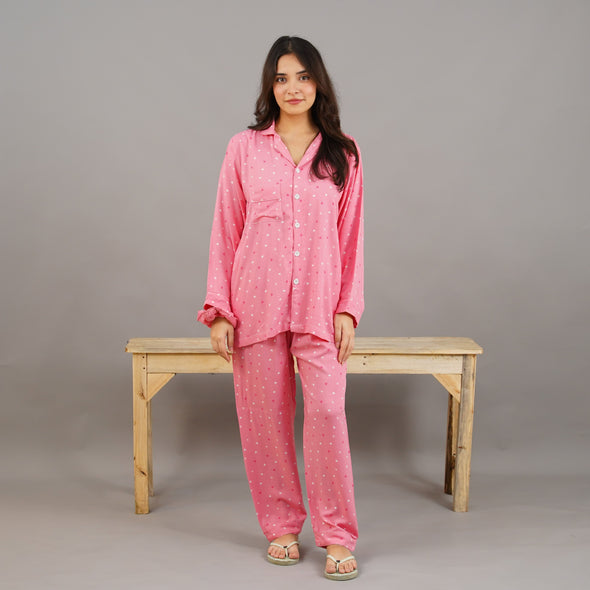 CANDY HEARTS SUMMER LINEN PJS