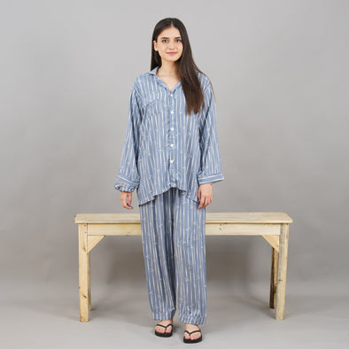 AQUA BOW SUMMER LINEN PJ