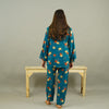TEAL BLOOM SUMMER LINEN PJS
