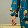 TEAL BLOOM SUMMER LINEN PJS
