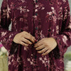 MAROON BLOOM SUMMER LINEN PJS