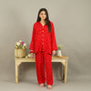 RED HEARTS SUMMER LINEN PJS