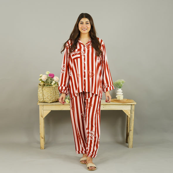 RUSTIC BLOOM SUMMER LINEN PJS