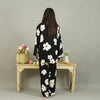MONOCHROME PETALS WINTER LINEN PJS