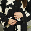 MONOCHROME PETALS WINTER LINEN PJS