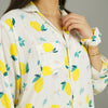ZESTY PETALS SUMMER LINEN PJS