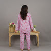 FLORAL STRIPES SUMMER LINEN PJS