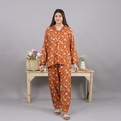 RUSTY ROSE SUMMER LINEN PJS