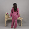MAUVE SOLID LINEN PJS