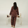 MAROON SERENITY LINEN PJS