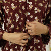 MAROON SERENITY LINEN PJS