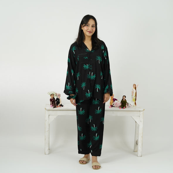 TROPICAL SUMMER LINEN PJS