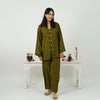 OLIVE BLOSSOM LINEN PJS