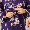 PURPLE PETALS SUMMER LINEN PJS
