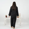 MIDNIGHT DAISY SUMMER LINEN PJS