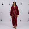CHERRY BOW LINEN PJS