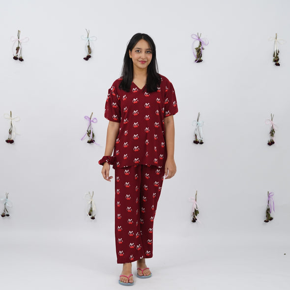 CHERRY BOW RELAXED FIT