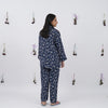 MIDNIGHT BLOOM LINEN PJS