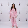 BLUSH HEARTS SUMMER LINEN PJS