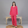 CRIMSON HEARTS SUMMER LINEN PJS