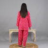 CRIMSON HEARTS SUMMER LINEN PJS