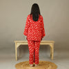SCARLET PETALS SUMMER LINEN PJS