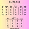 COAL ROBE SET